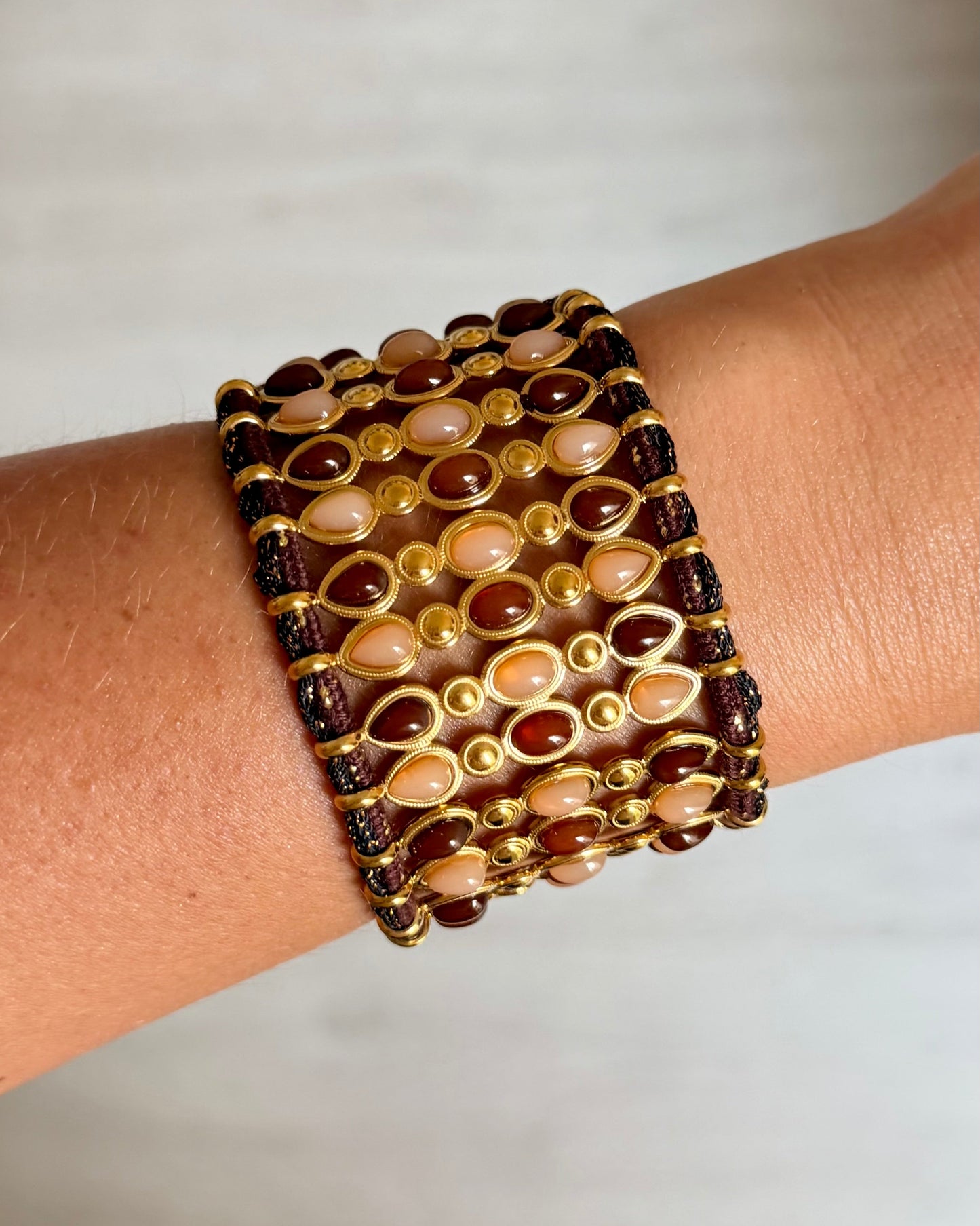Bracelet Sultane Marron