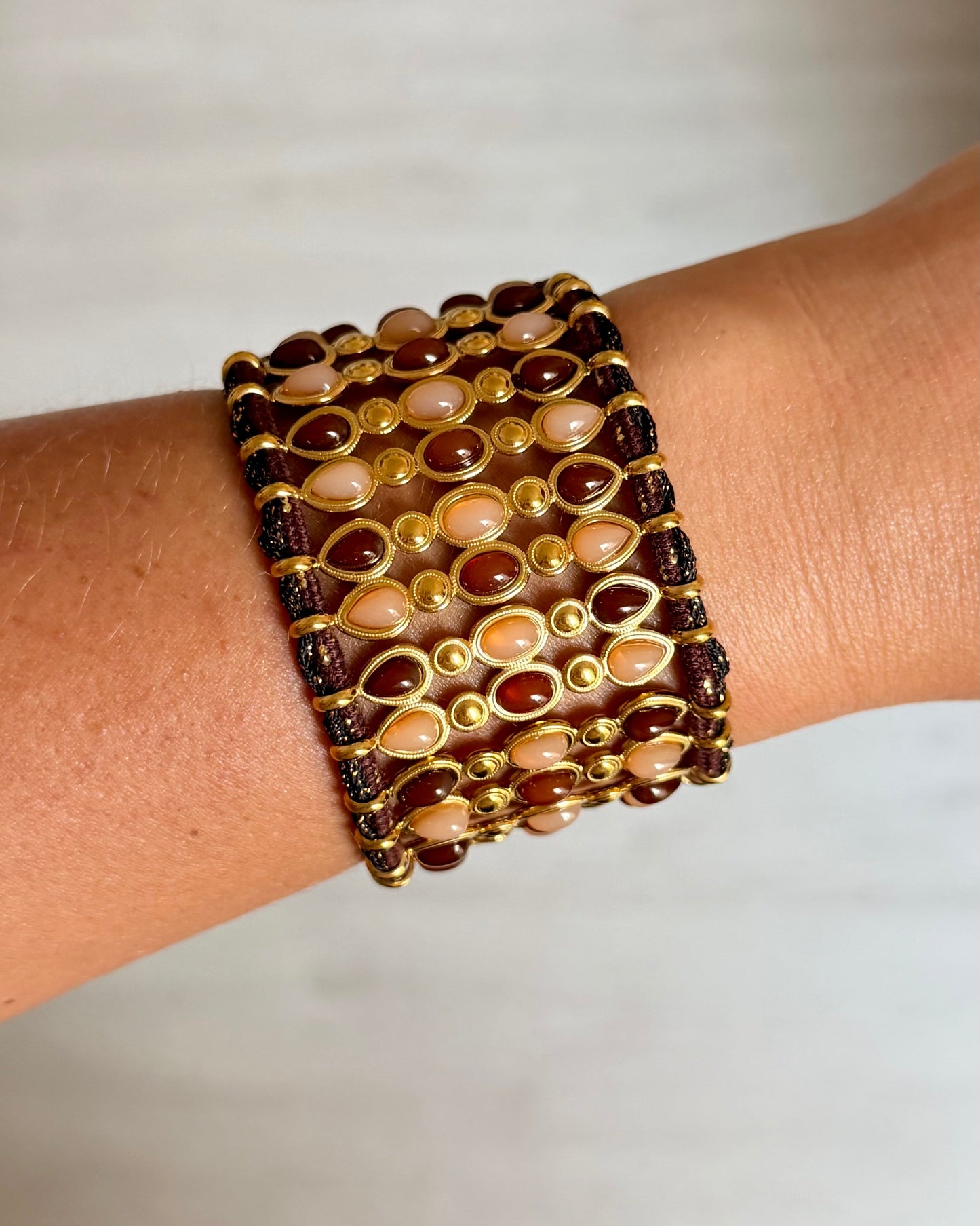 Bracelet Sultane Marron