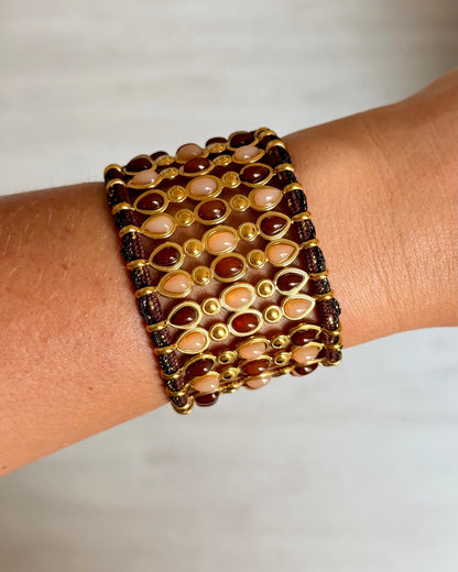 Bracelet Sultane Marron