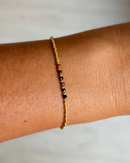 Bracelet Cybèle Marron