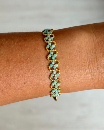 Bracelet Isadora Bleu Turquoise