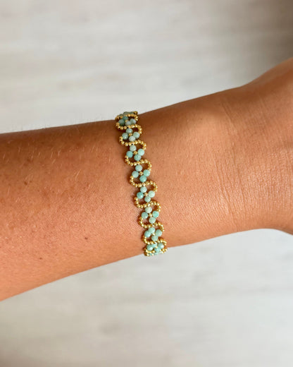 Bracelet Isadora Bleu Turquoise