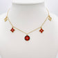 Collier Ilona rouge