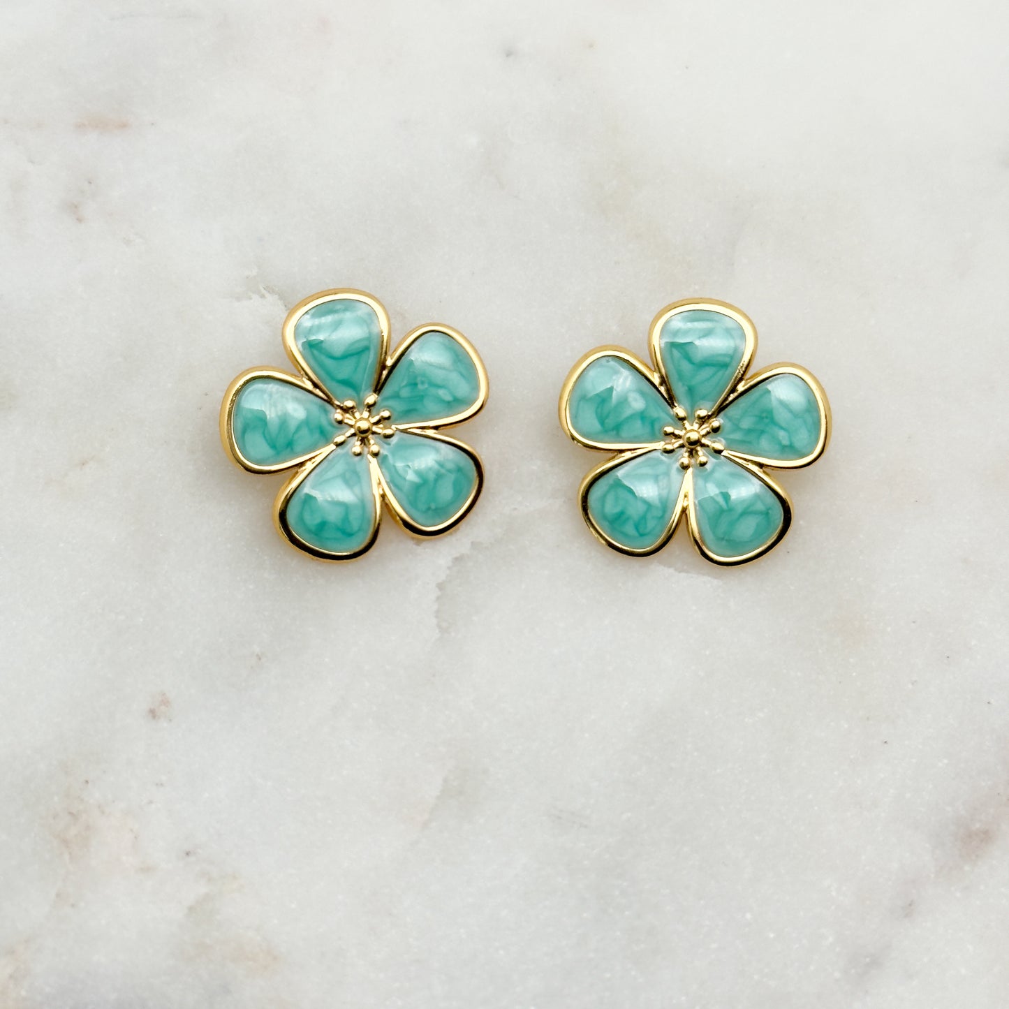 Boucles d'oreilles Janna Bleu