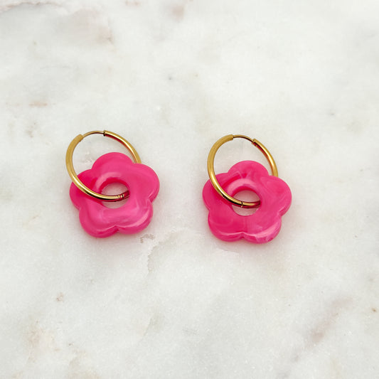 Boucles d'oreilles Denise Rose