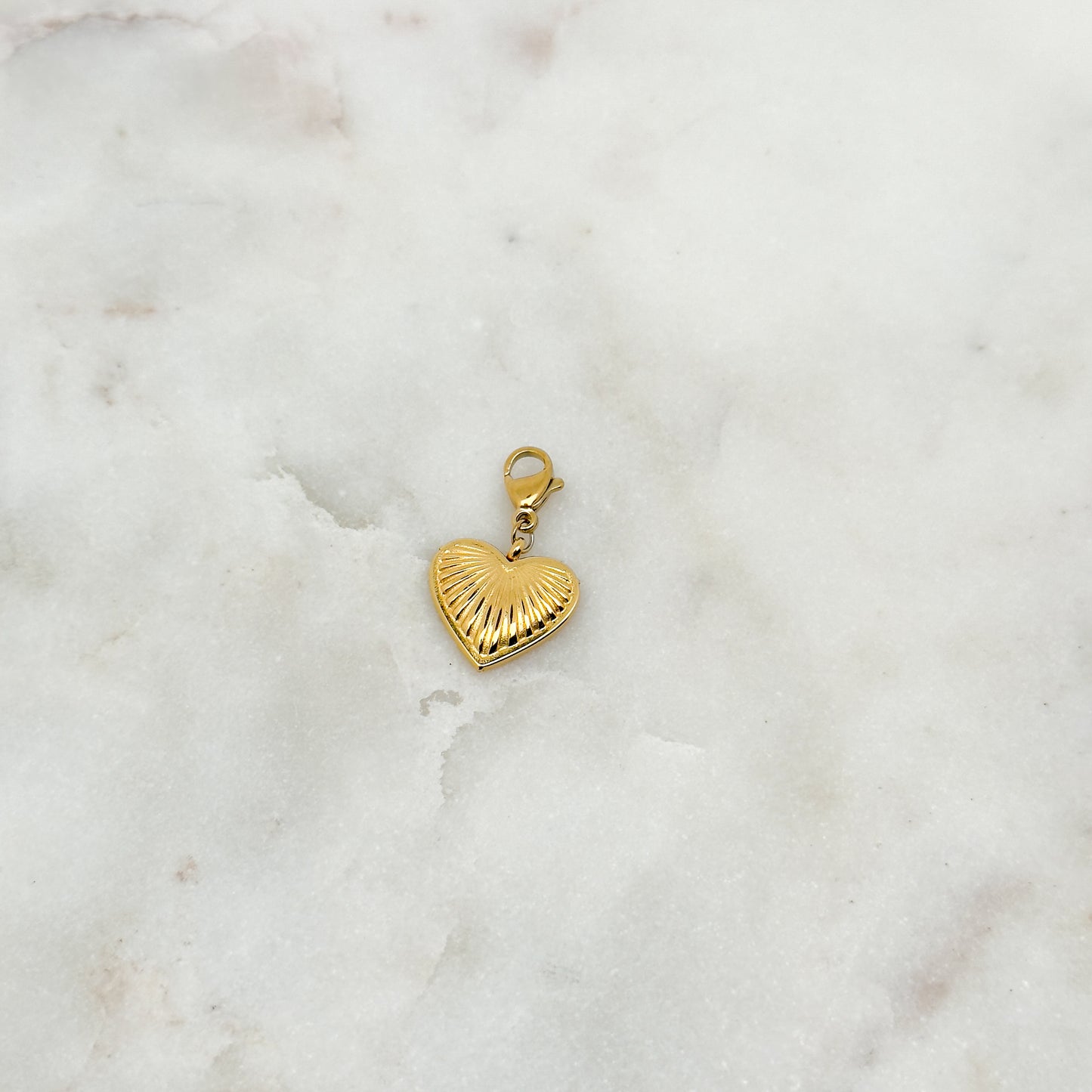 Charm Coeur doré