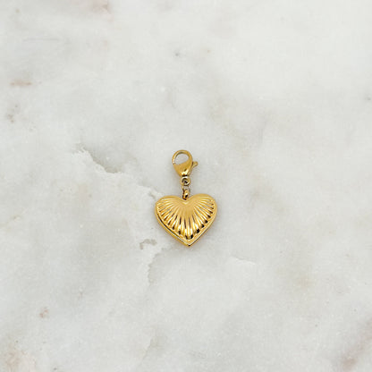 Charm Coeur doré