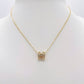 Collier H strass