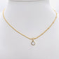 Collier Trèfle recto verso Charlie noir/blanc