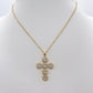 Collier croix Salomé doré