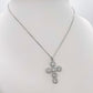 Collier croix Salomé argenté
