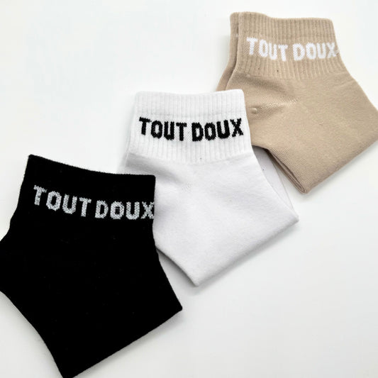 Chaussettes Socquettes à Message “Tout Doux”