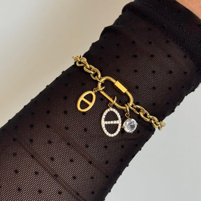 Bracelet Breloques Délia