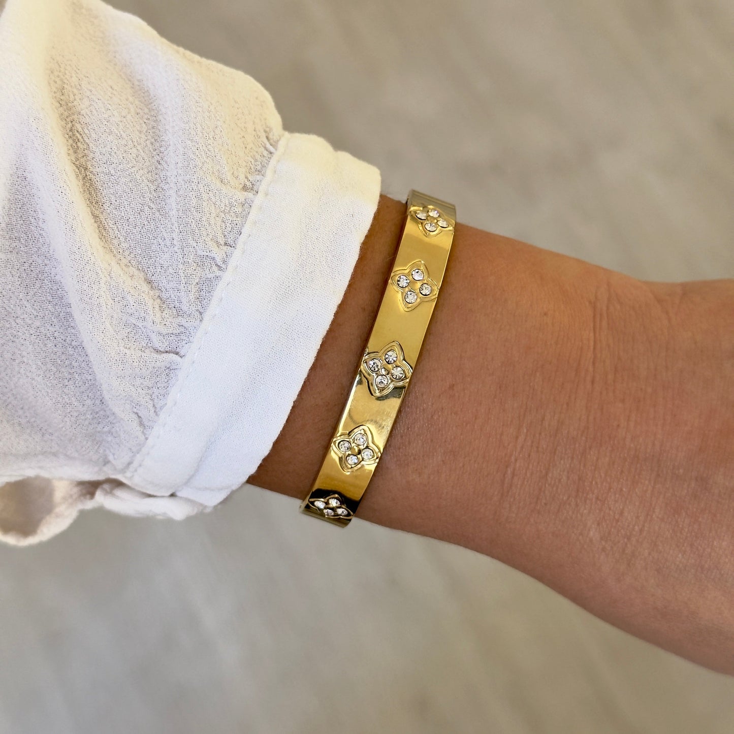 Bracelet jonc Eloane