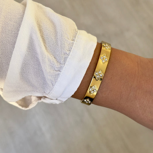 Bracelet jonc Eloane