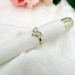 Bague Coeur strass