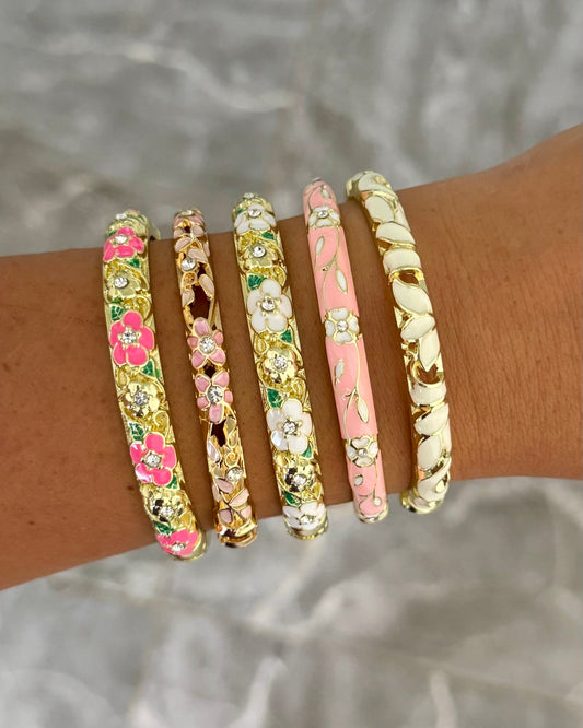Jonc Thaïlandais Petites Fleurs