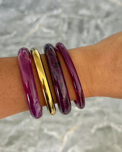 Bracelet Jonc Paola Violet