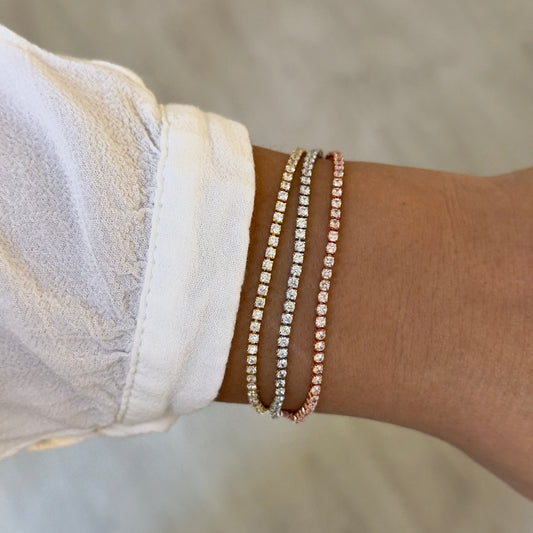 Bracelet Merry tricolore 3 rangs