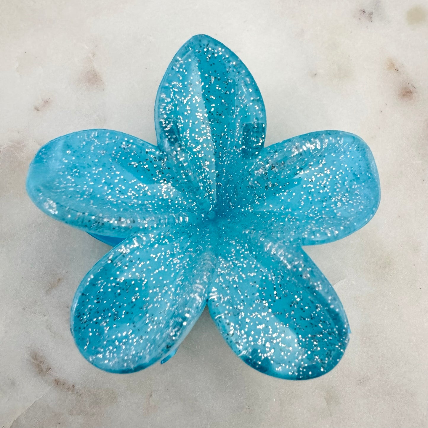 Pince à cheveux Fleur Paillettes
