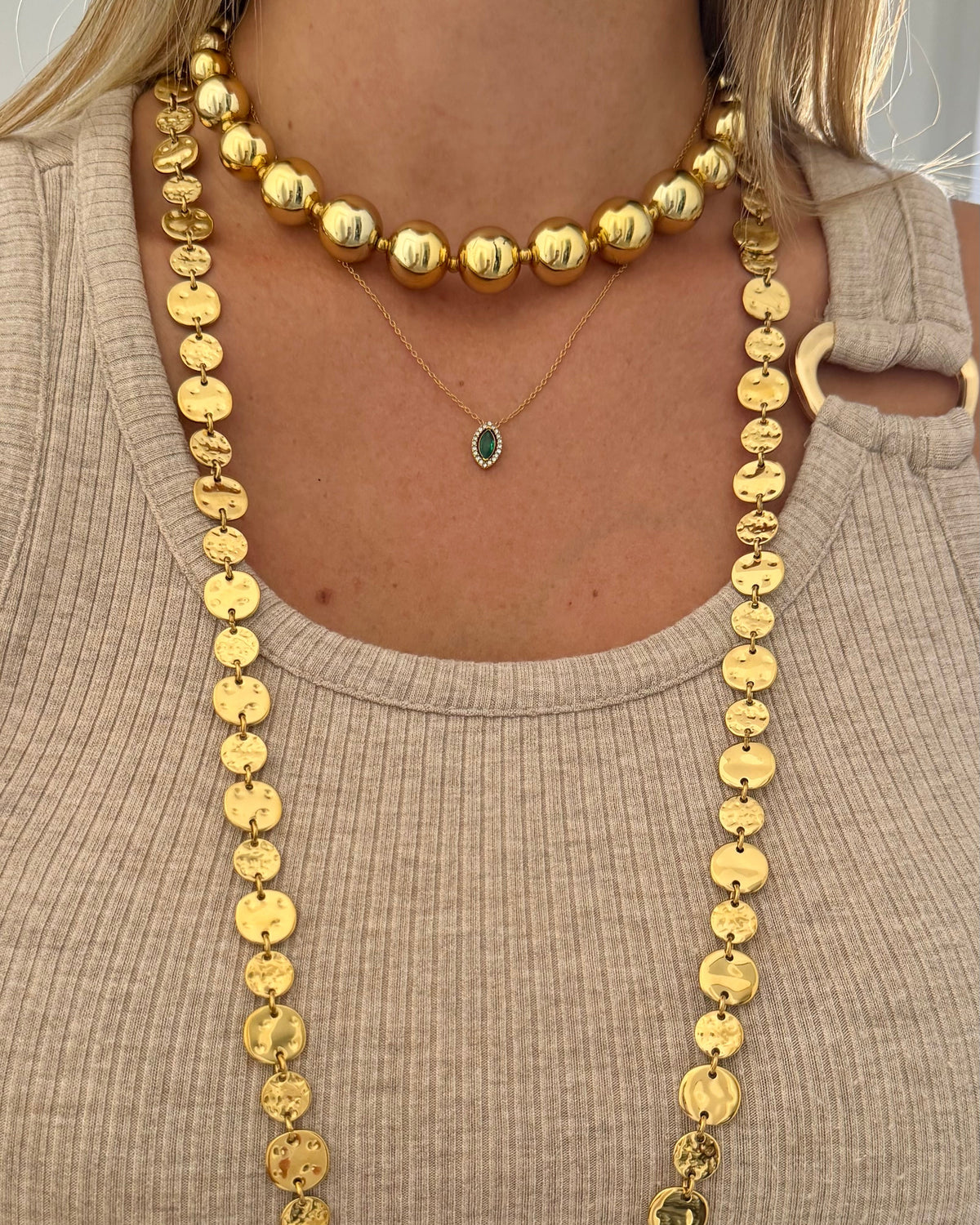 Collier Aveline Vert