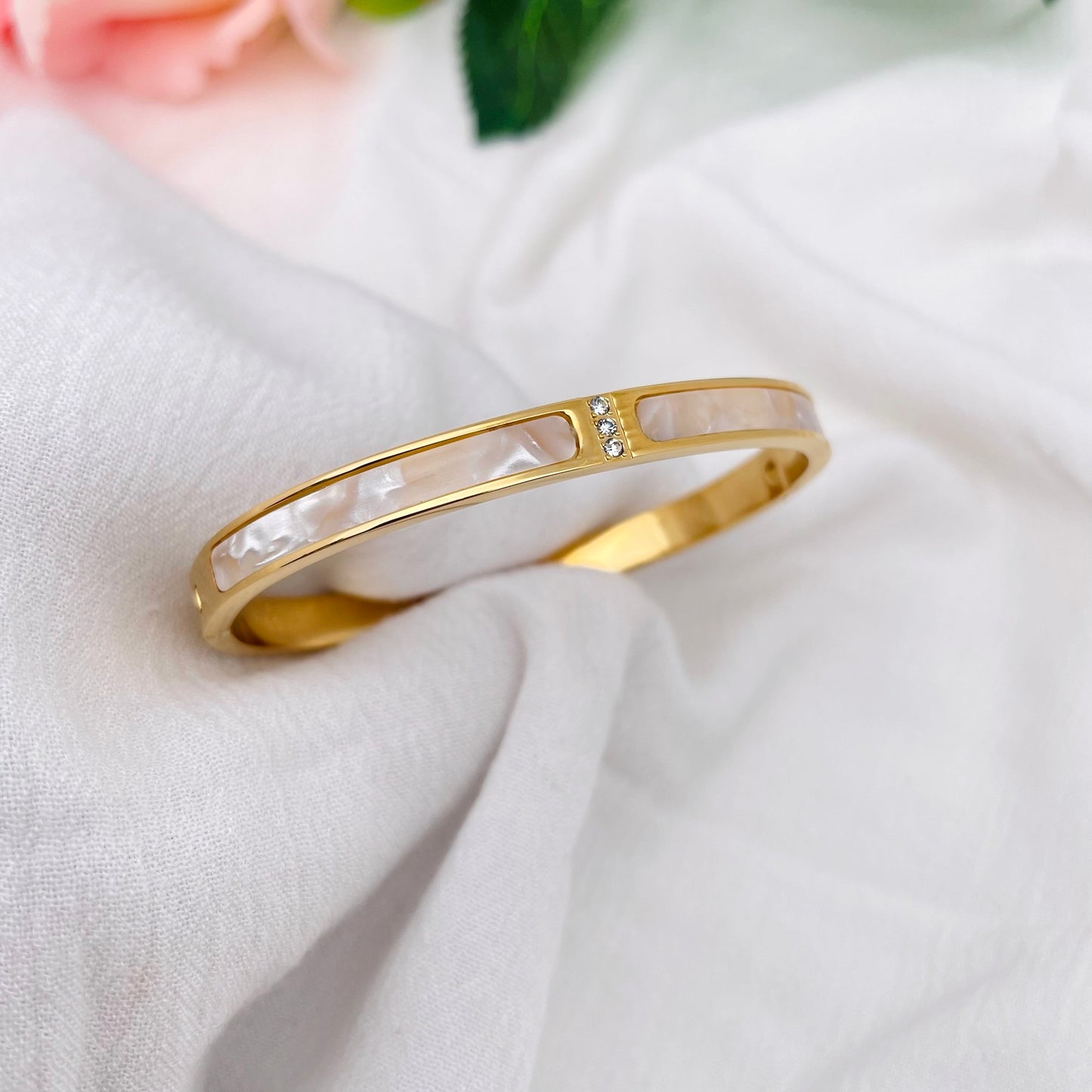 Bracelet jonc Aglaé