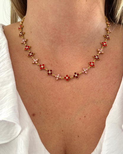 Collier Princesse rouge
