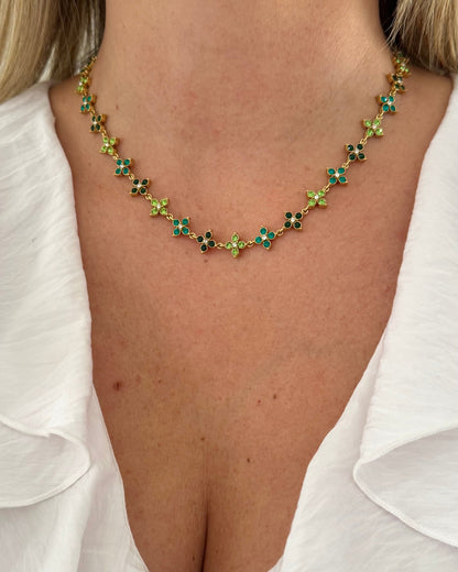 Collier Princesse vert
