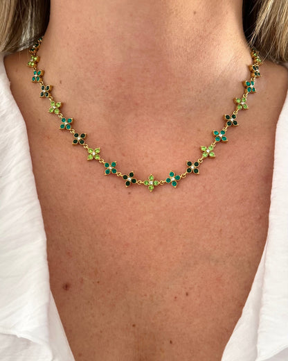 Collier Princesse vert