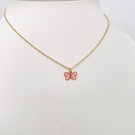 Collier Papillon enfant