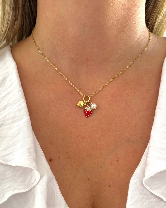 Collier Fraise