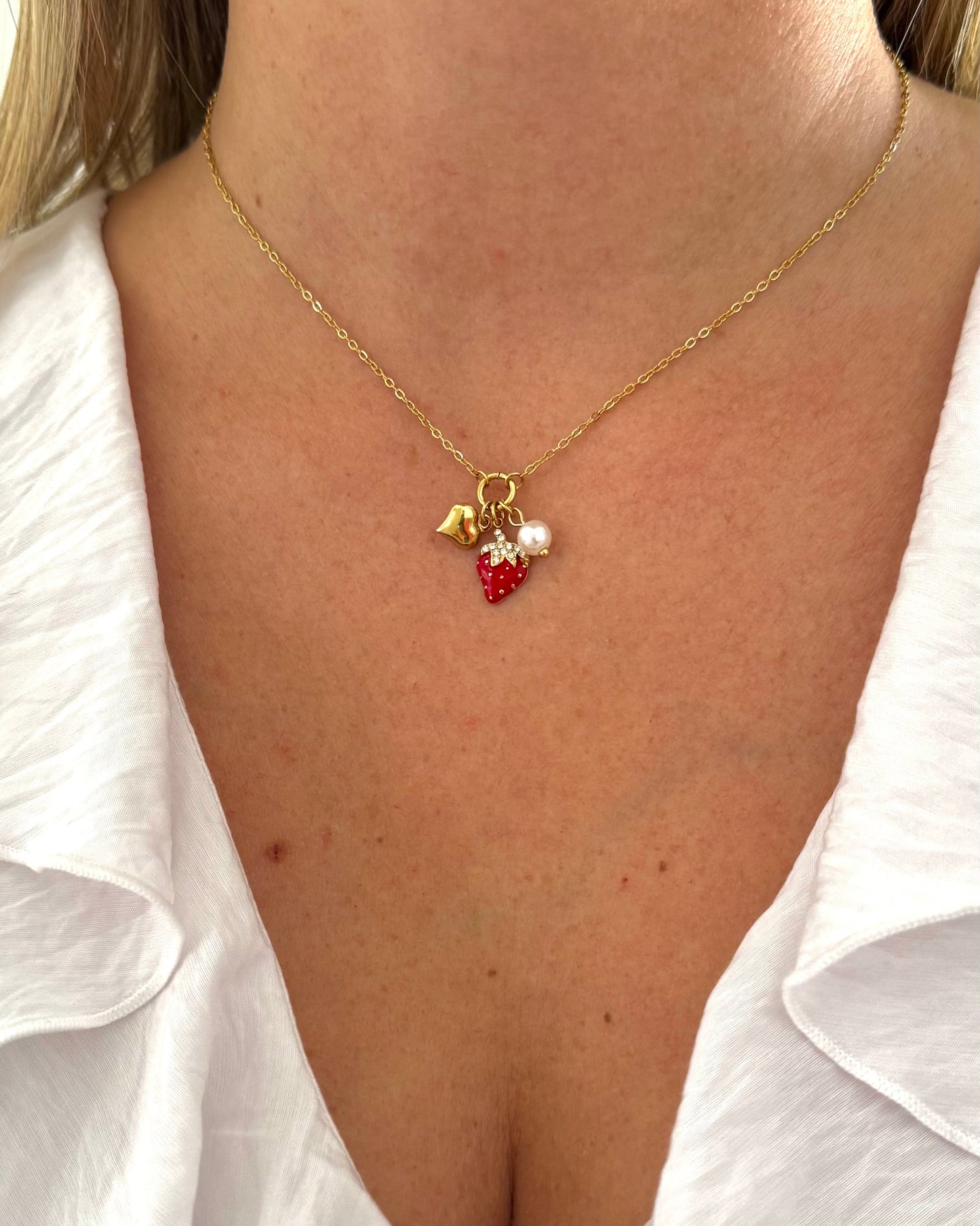 Collier Fraise