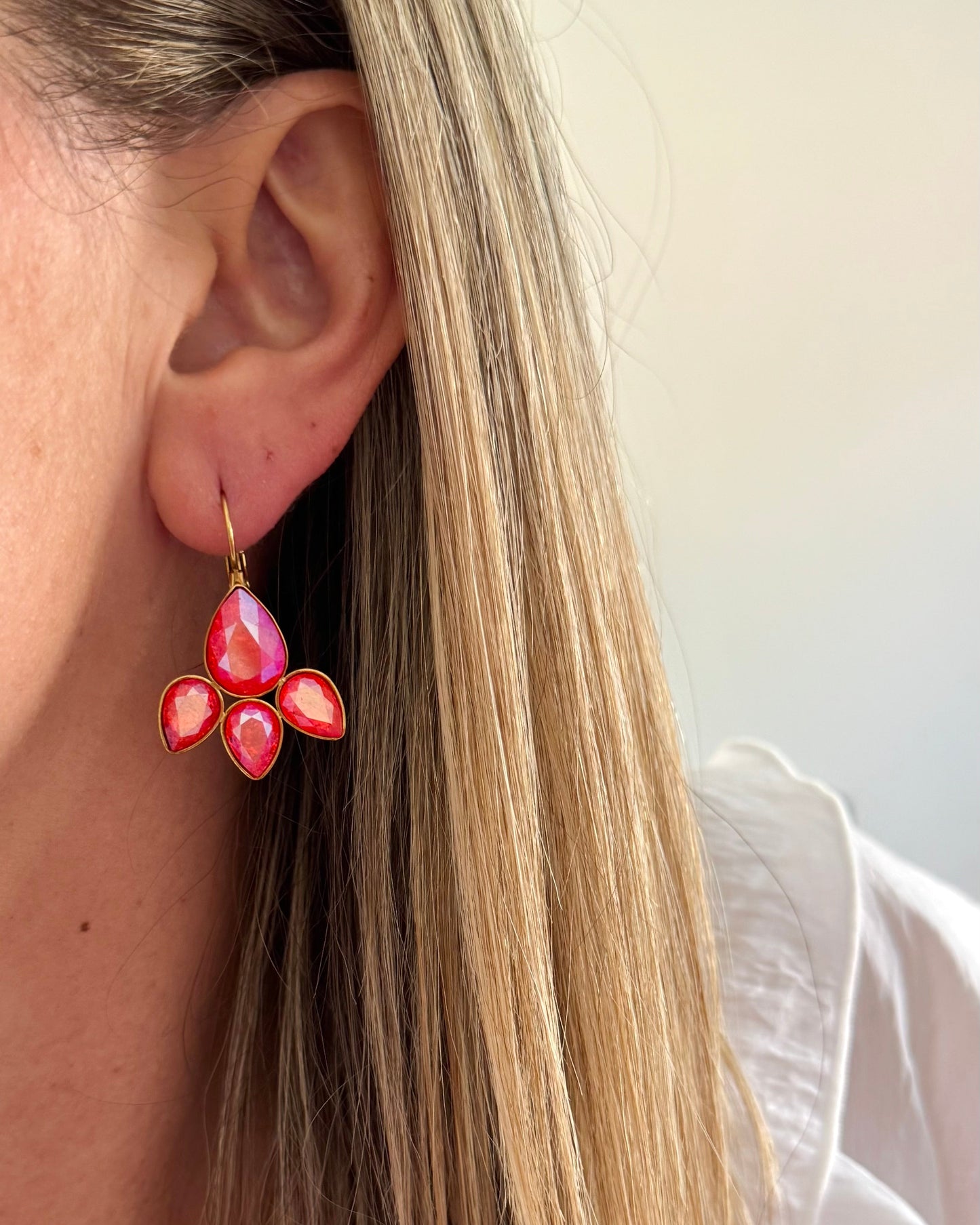 Boucles d'oreilles Coral