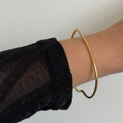 Bracelet Jonc Coeur