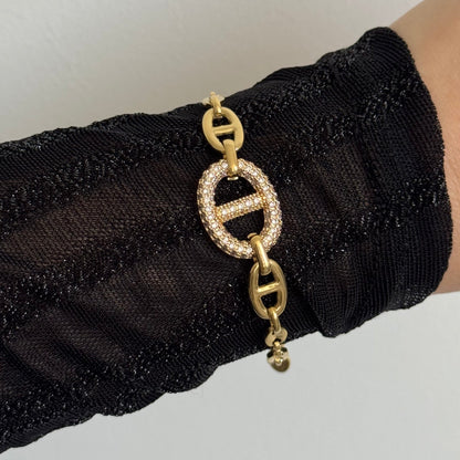 Bracelet Séléna doré