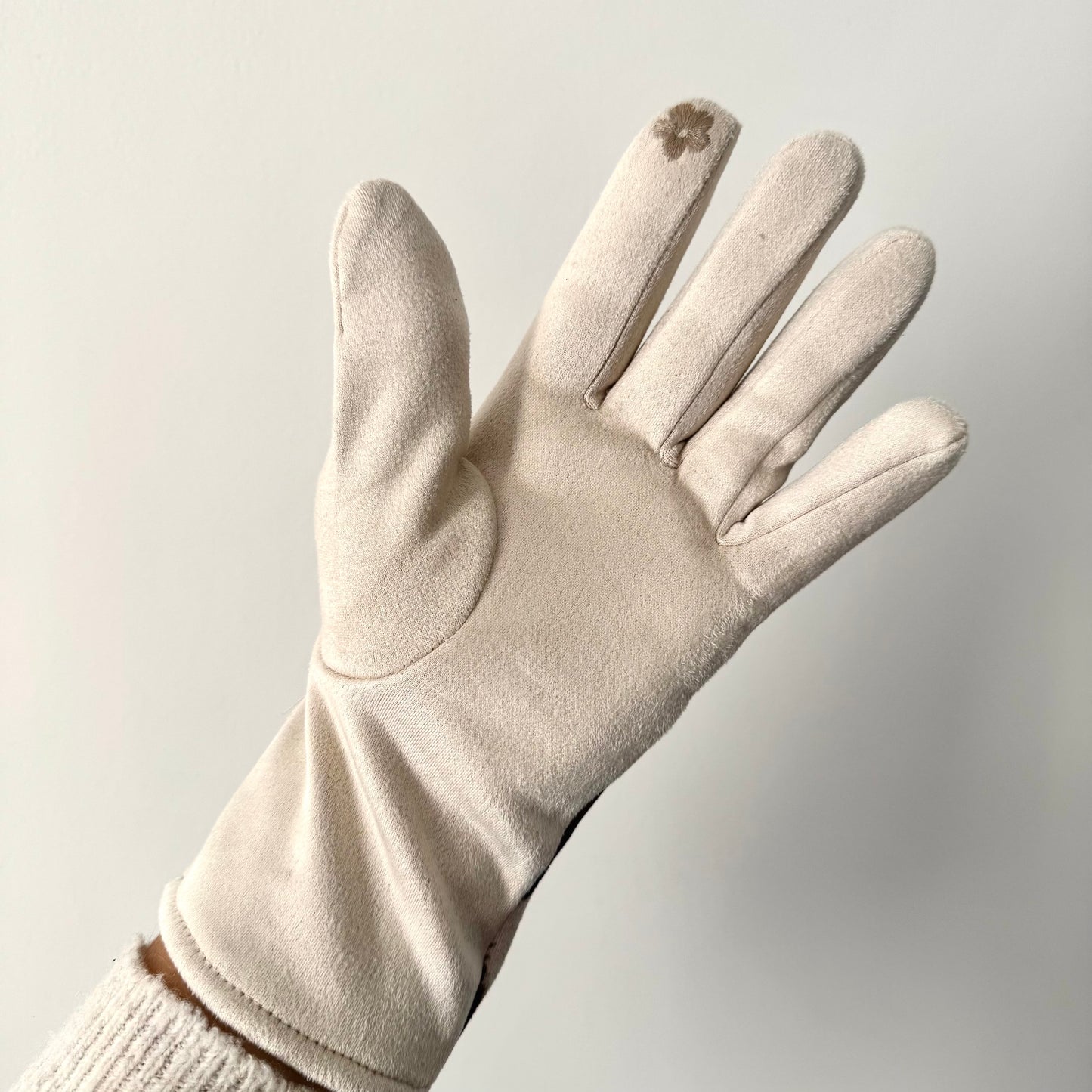Gants Léopard Doublés – Avec Doigt Tactile