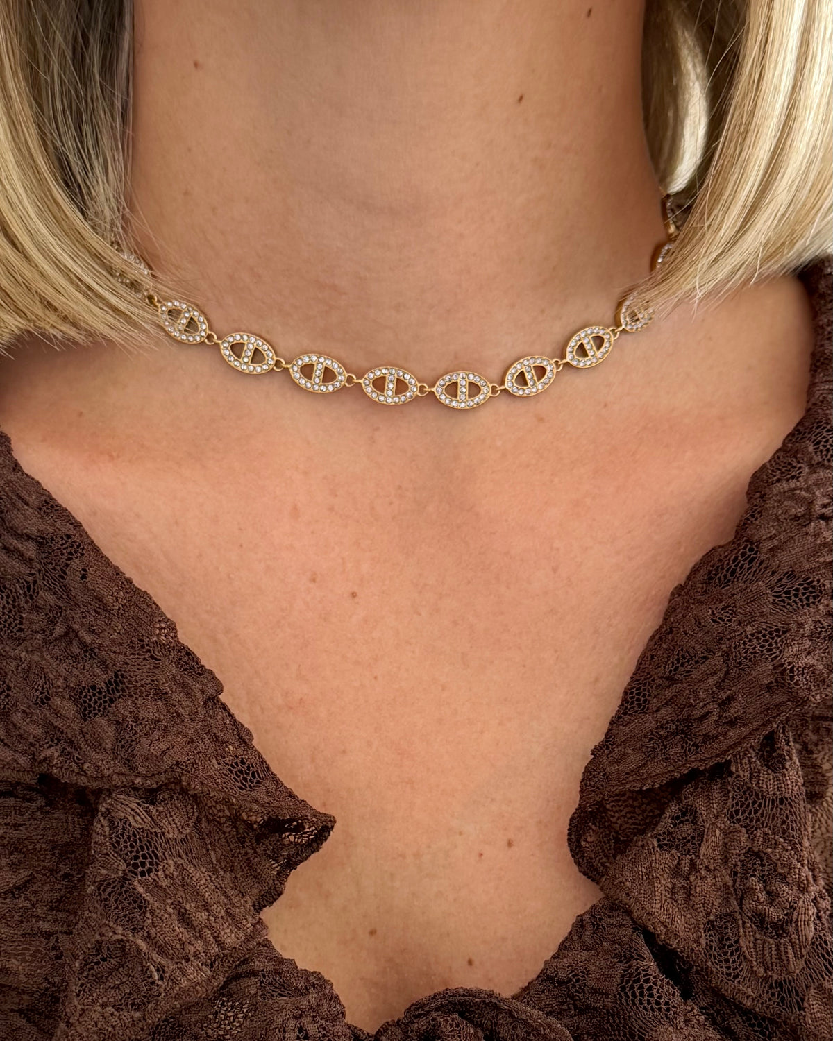 Collier Mila Mauve