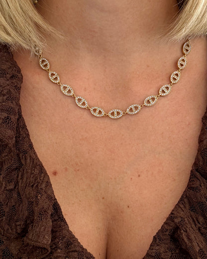 Collier Mila Mauve