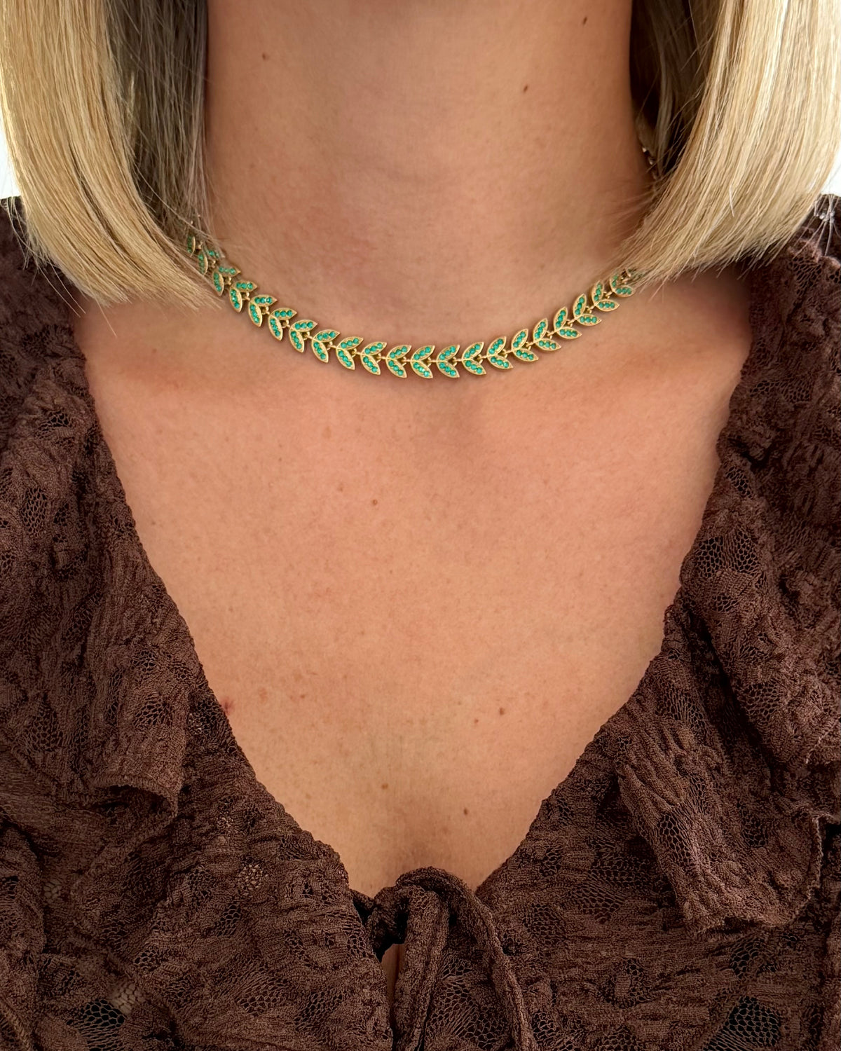 Collier Eden Vert