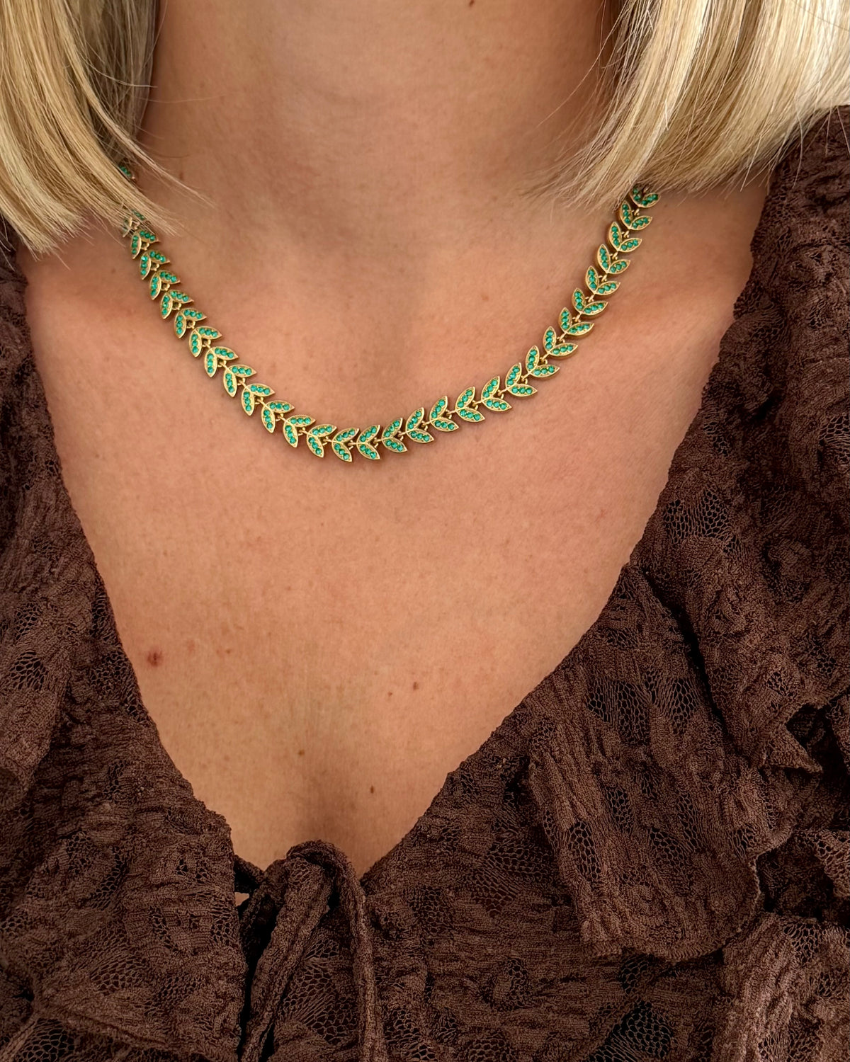 Collier Eden Vert