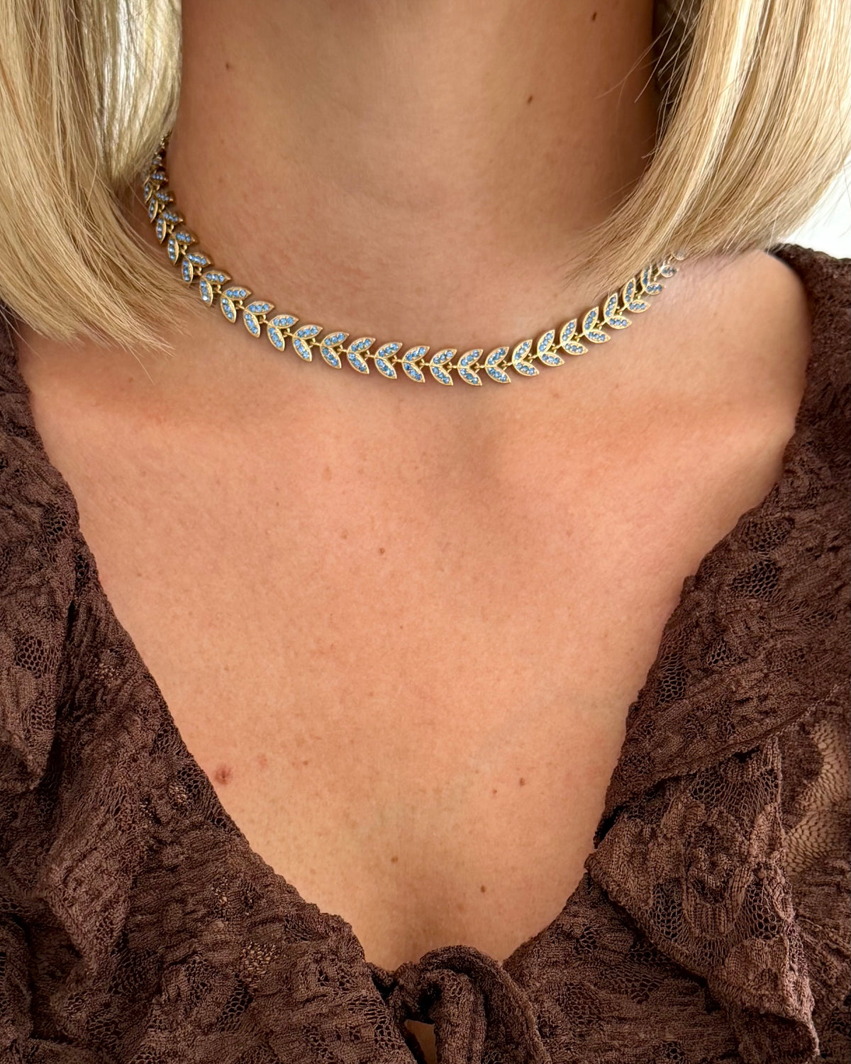 Collier Eden Bleu