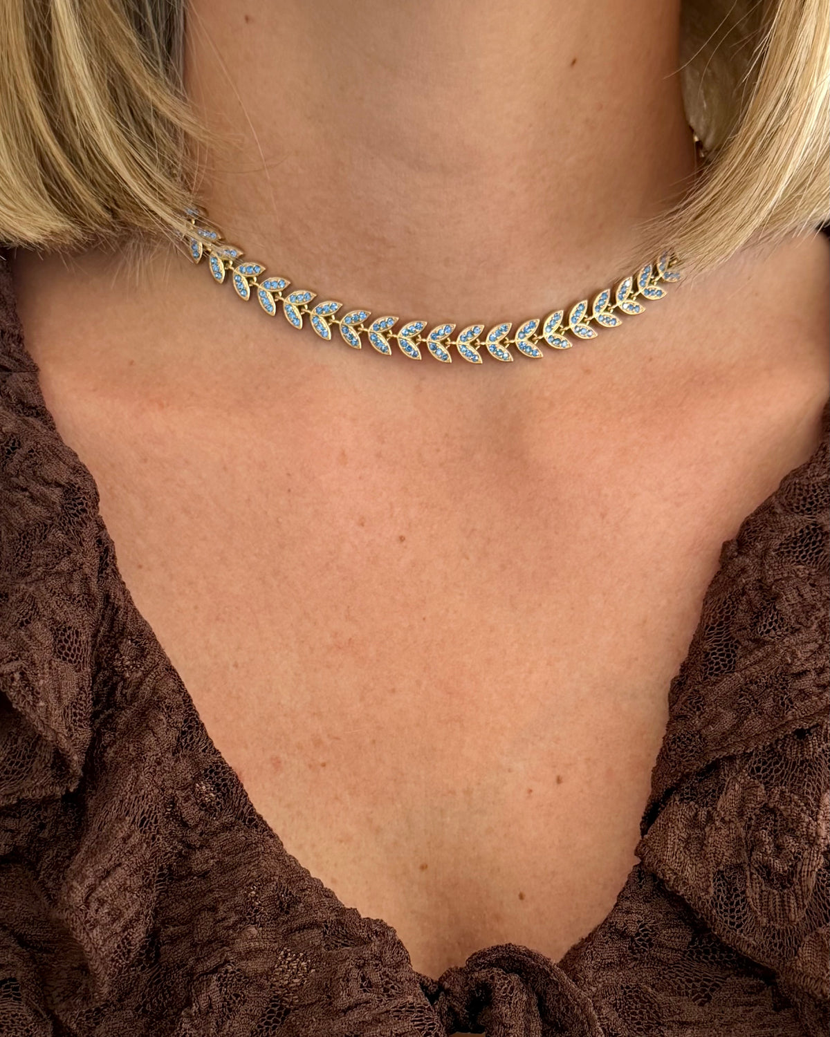Collier Eden Bleu