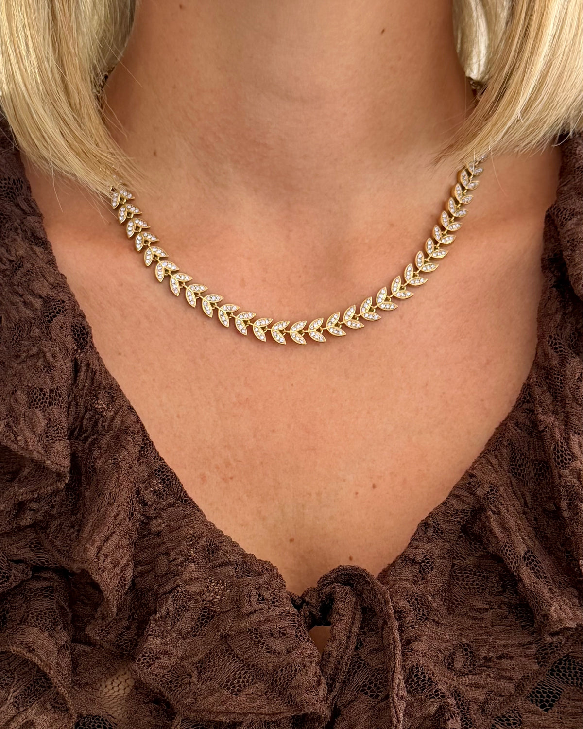 Collier Eden Mauve