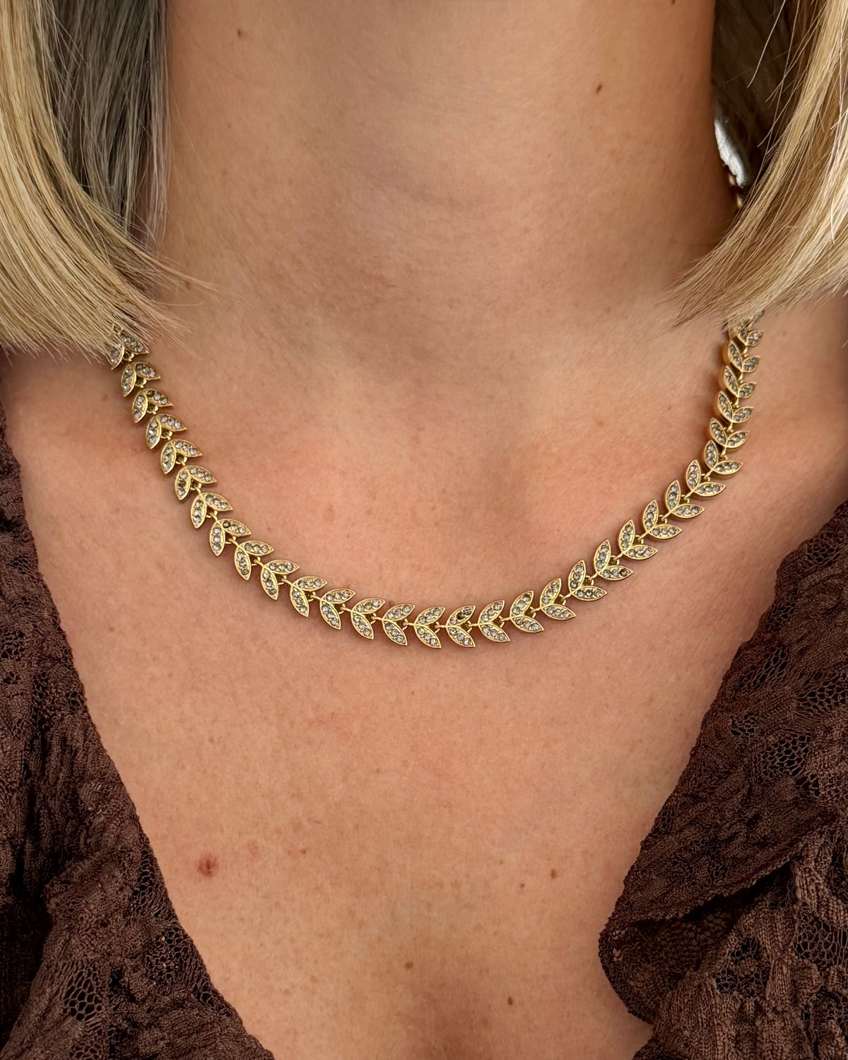 Collier Eden Gris