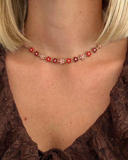 Collier Bloom Rubis
