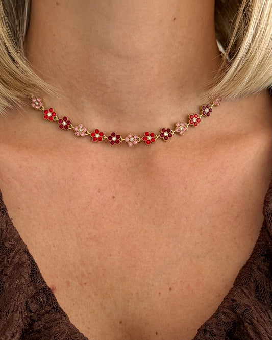Collier Bloom Rubis
