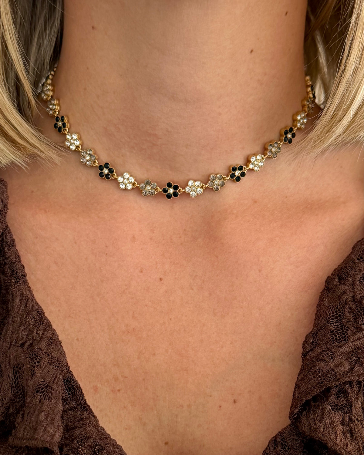 Collier Bloom Onyx