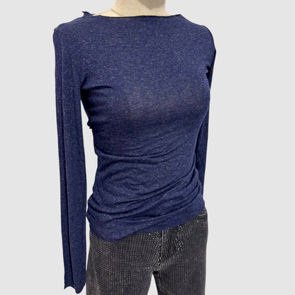 Top manches longues scintillant