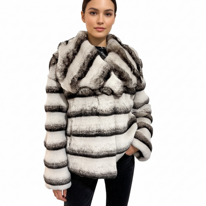 Manteau fausse fourrure