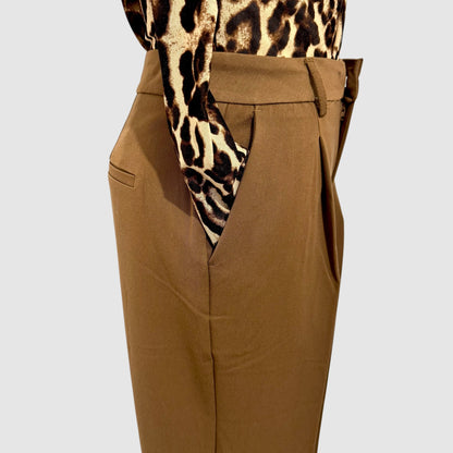 Pantalon Pince Marron